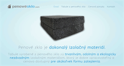 Desktop Screenshot of penovesklo.com